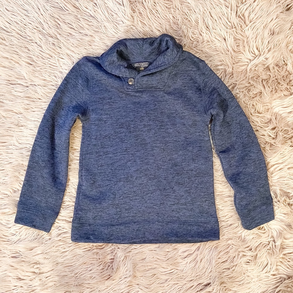 Boy’s Hollywood Cowl Neck Sweater Size S Small 8